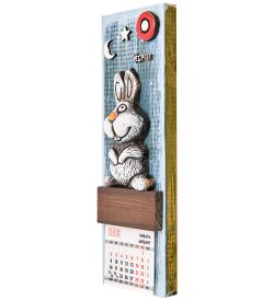 КоКо Шамель KK-812 Панно с календарем «Заяц» шамот