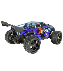 Радиоуправляемая трагги Remo Hobby S EVO-R Brushless V2.0 (синяя) 4WD 2.4G 1/16 RTR