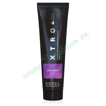 Пигмент прямого действия для волос Сиреневый, XTRO, Black, Estel, 100 мл.
