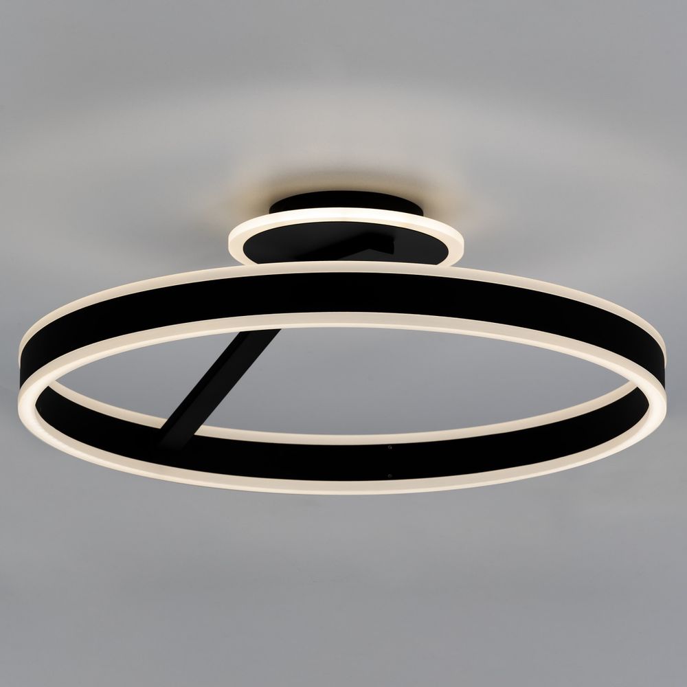 Citilux Дуэт CL719751 LED Люстра с пультом Чёрный