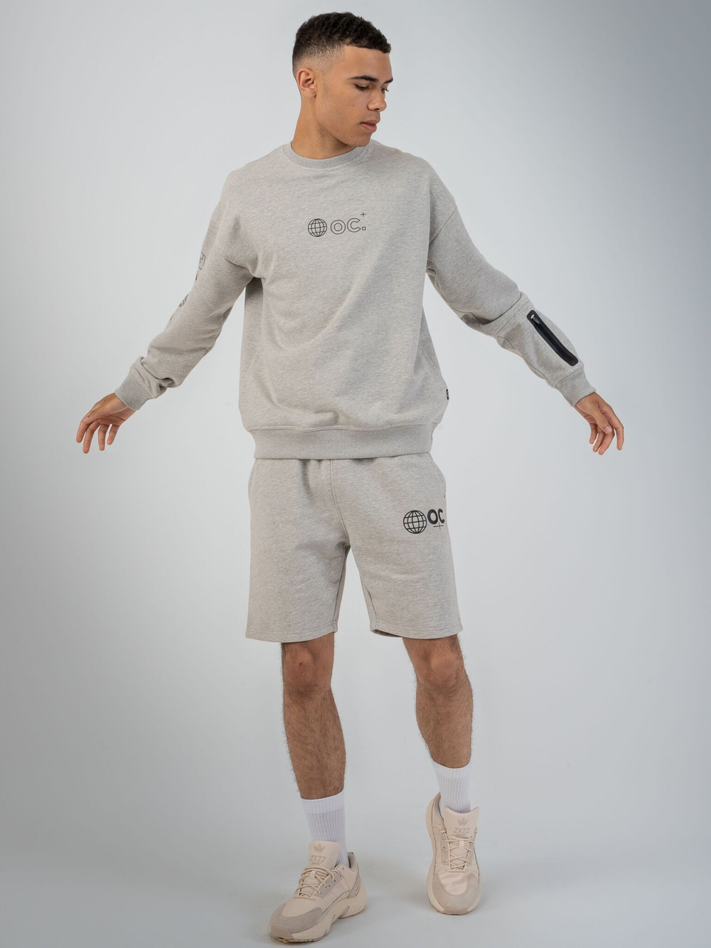 Шорты мужские ORIGINAL CREATOR GLOBE SHORTS, Серый