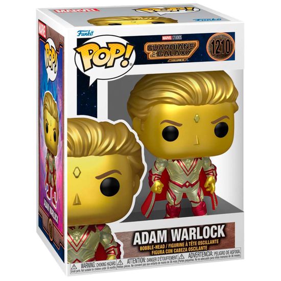Фигурка Funko POP! Bobble Marvel Guardians Of The Galaxy 3 Adam Warlock (1210) 67515 / Фигурка Фанко ПОП! по мотивам вселенной "Марвел" Адам Уорлок