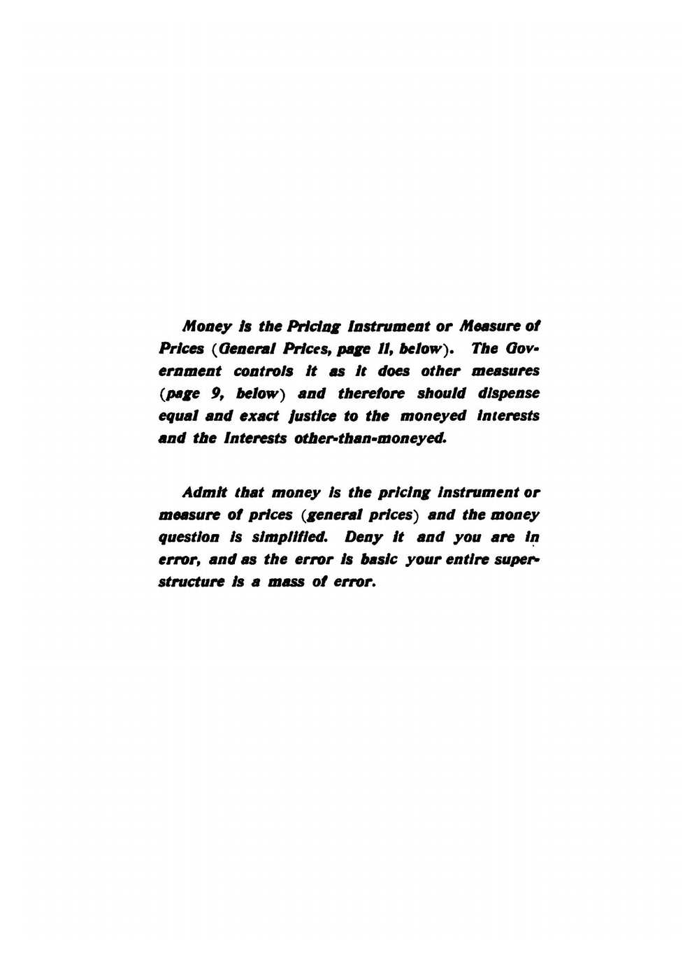 The Money Question. The 50% Fall in General Prices, the Evil Effects; the Remedy, Bimetallism at 16 to 1 and Government Control of Paper Money in Order to Secure a Stable Measure of Prices - Stable Money. Monetary History 1850-1896 | George Henry Shibley