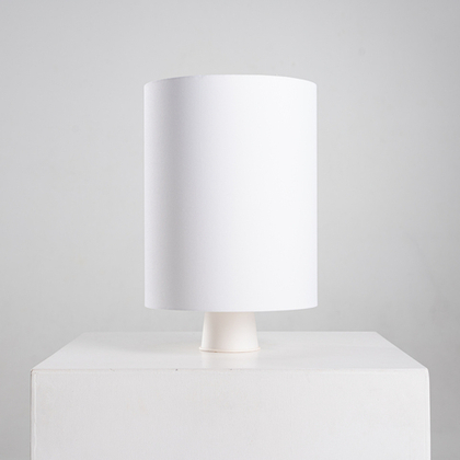 Абажур Белый 250х250х320 Лен/Хлопок