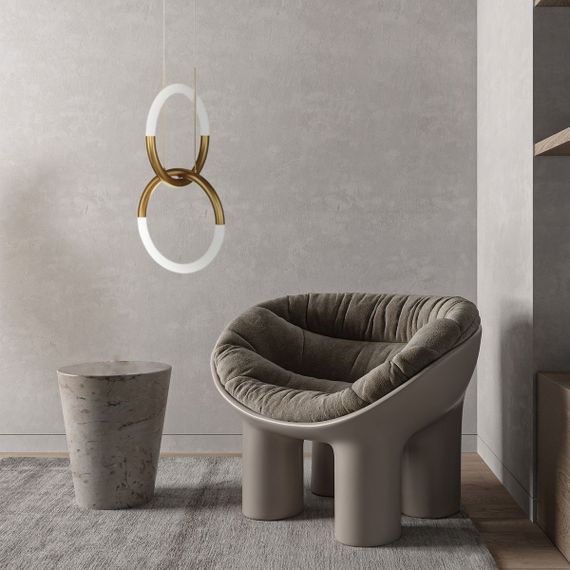 Подвесной светодиодный светильник Maytoni Node MOD165PL-L18G3K