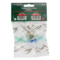 Фитинг для пластиковых трубок 12мм с наружной резьбой 1/2'' RockForce##Rock FORCE RF-SPC12-04