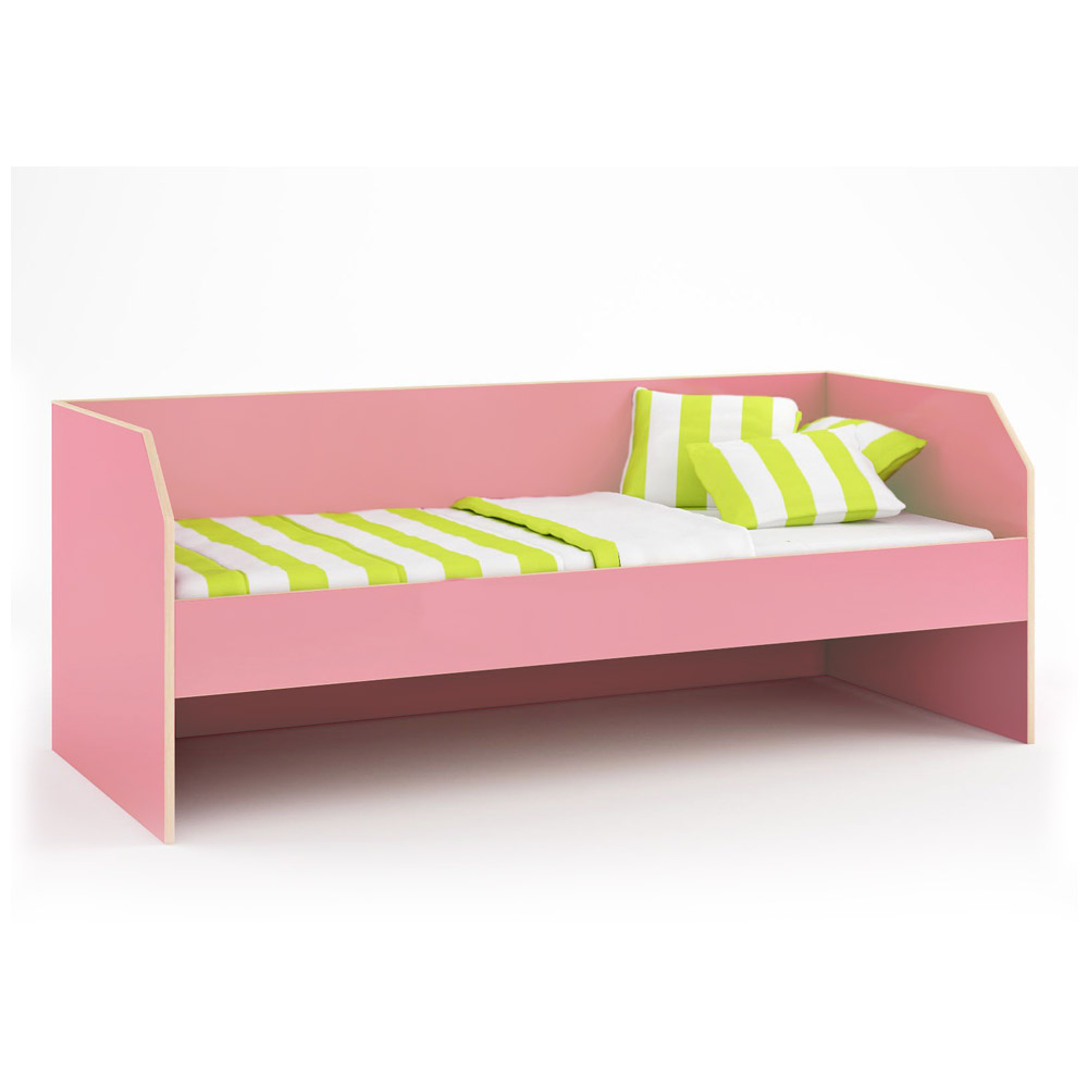 Кровать детская КарИВи Л-13 Розовый