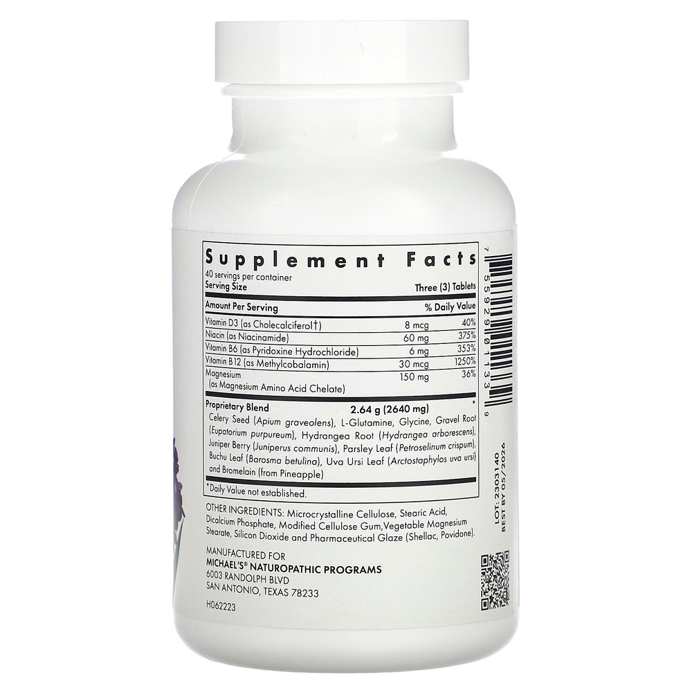 Michael's Health, Kidney Factors, 120 вегетарианских таблеток