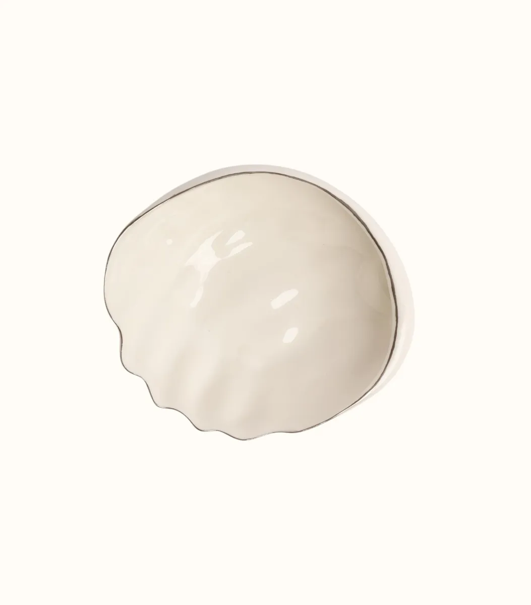 Тарелка глубокая – Пена дней, белая | Htonic ceramic