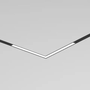 Трековый линейный светильник 18W 3000К DK8114-BK чёрный Simple Linear Smart Denkirs