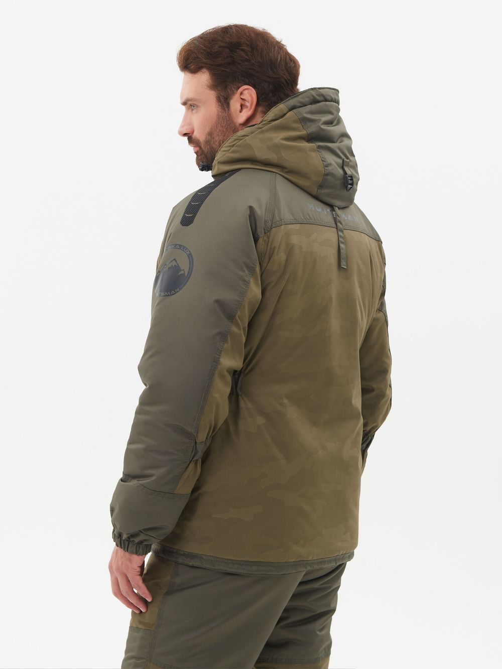 Костюм зимний Горка-Люкс ткань Breathable Camo цвет Хаки