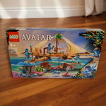 LEGO Avatar 75578 «Дом Меткайина на Рифе» — сцены с воды и подводного мира