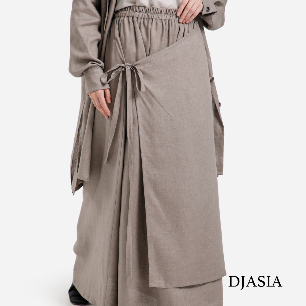 WRAP SKIRT LAYALI LINEN