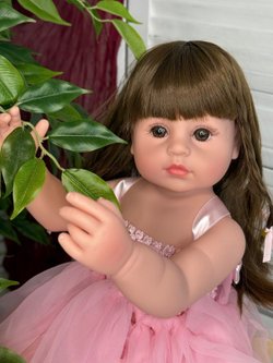 Кукла Реборн виниловая 55см в пакете (FA-002)