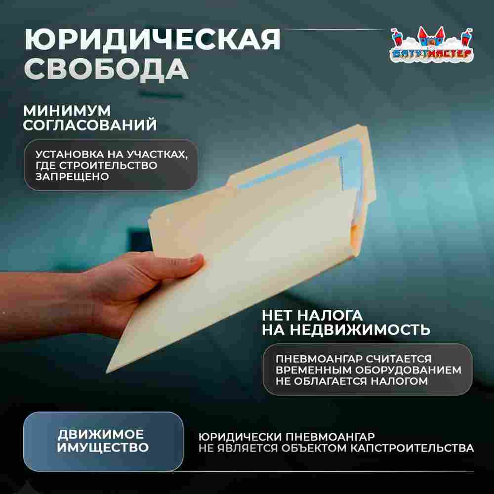 Временный мобильный ангар «МаксиМобил», 50×30×15 м