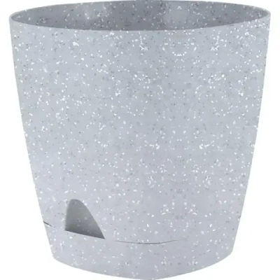 Горшок для цветов InGreen Amsterdam D170мм 2,5л с прикорневым поливом, светлый камень