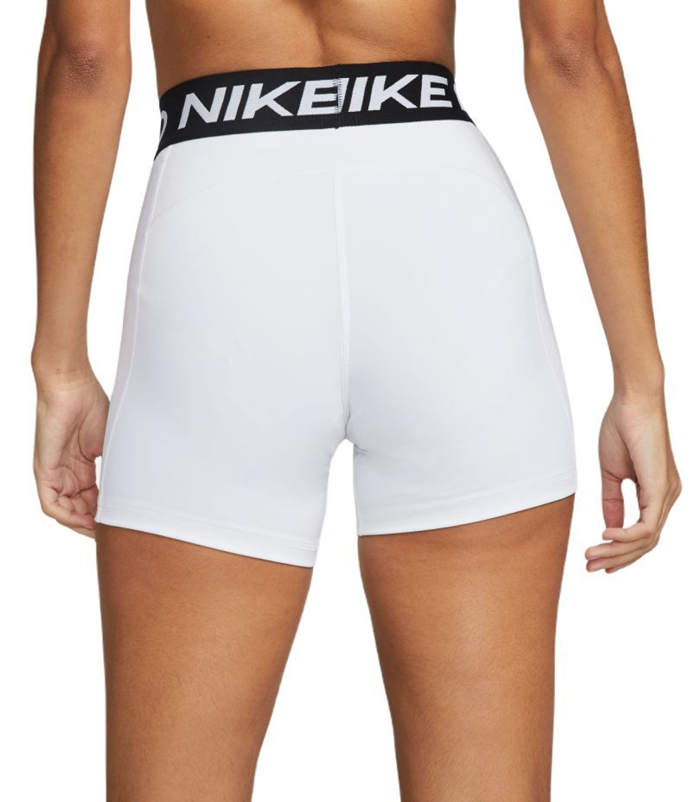 Женские теннисные шорты Nike Pro 365 Short 5in - White