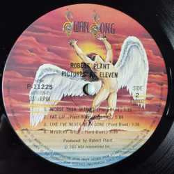 Винтажная виниловая пластинка LP Robert Plant Pictures At Eleven (Japan 1982) (Obi) Fat Lip