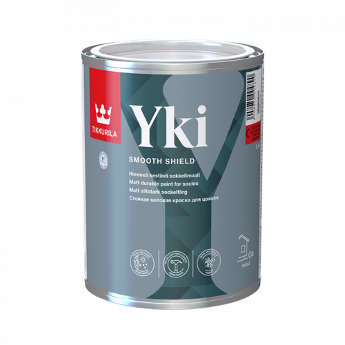 TIKKURILA YKI SOCLE краска д/цоколя база С 0,9 л