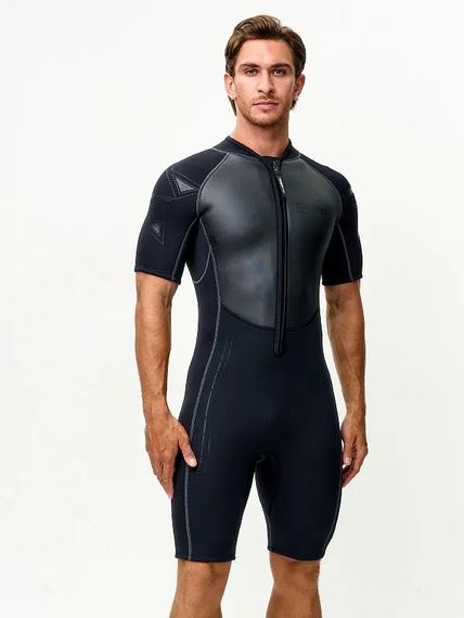 Гидрокостюм Sargan Black King shorty man черный 3 мм