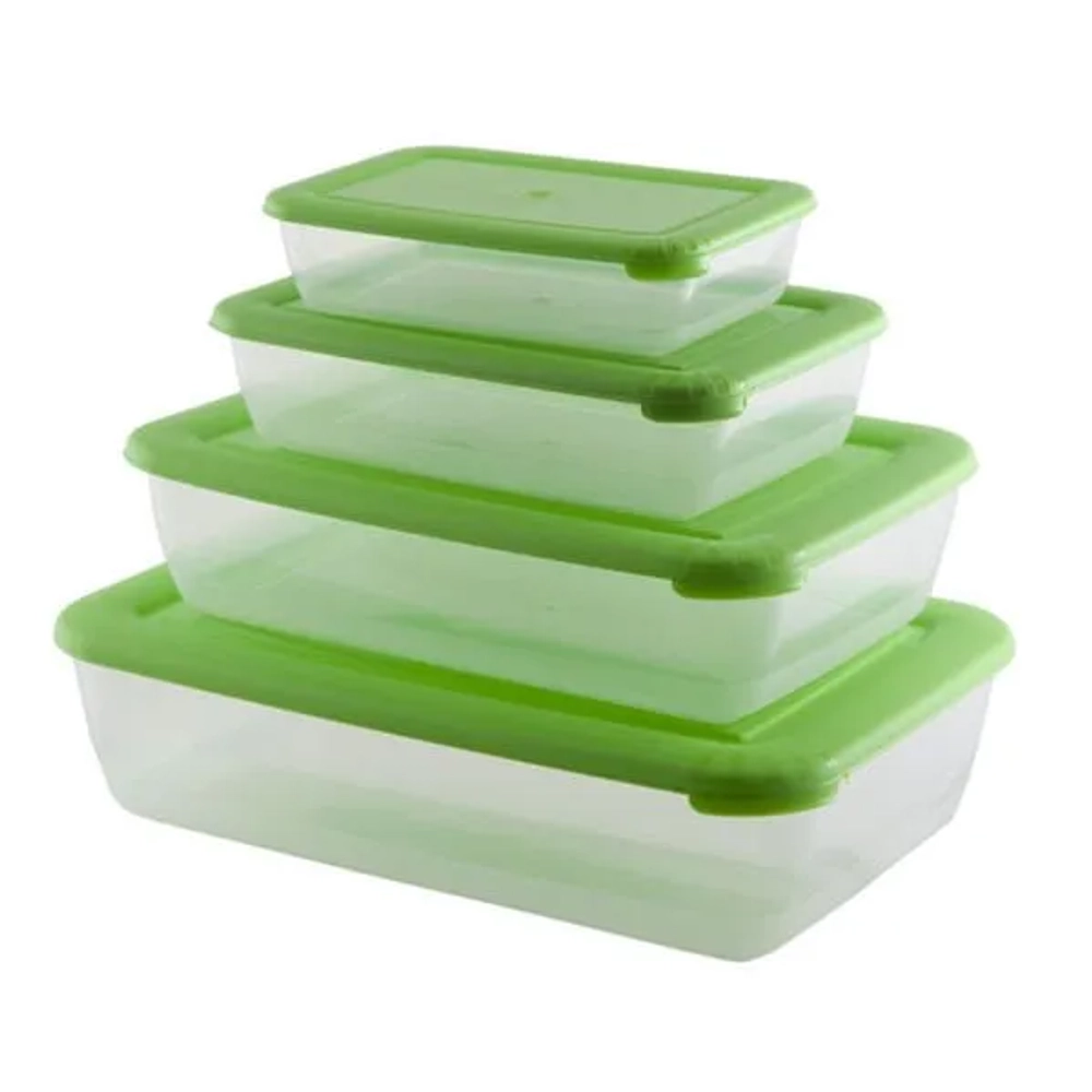 Комплект контейнеров СВЧ (0,,9,9/3,0л) прямоугольные ЛАЙТ