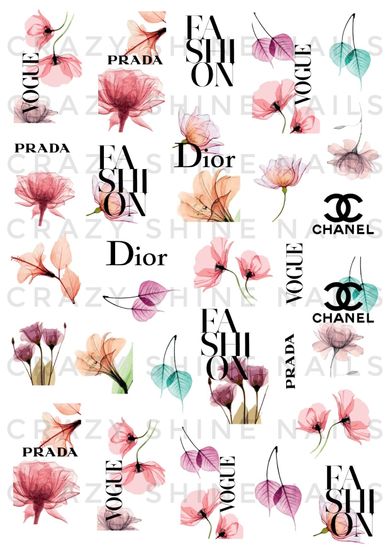 Слайдер-дизайн Crazy Shine Nails mini: Нежность