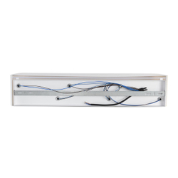 8327/6W MODERNI LN26 424 белый/бежевый, металл/текстиль/пластик Бра E14 LED 6*10W 220V GOFERA