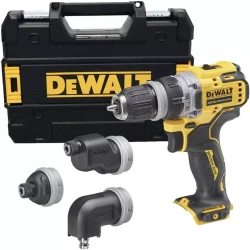 Дрель-шуруповерт Dewalt 12 В XR с набором из 4-х насадок DCD703NT