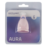 Розовая менструальная чаша Aura S