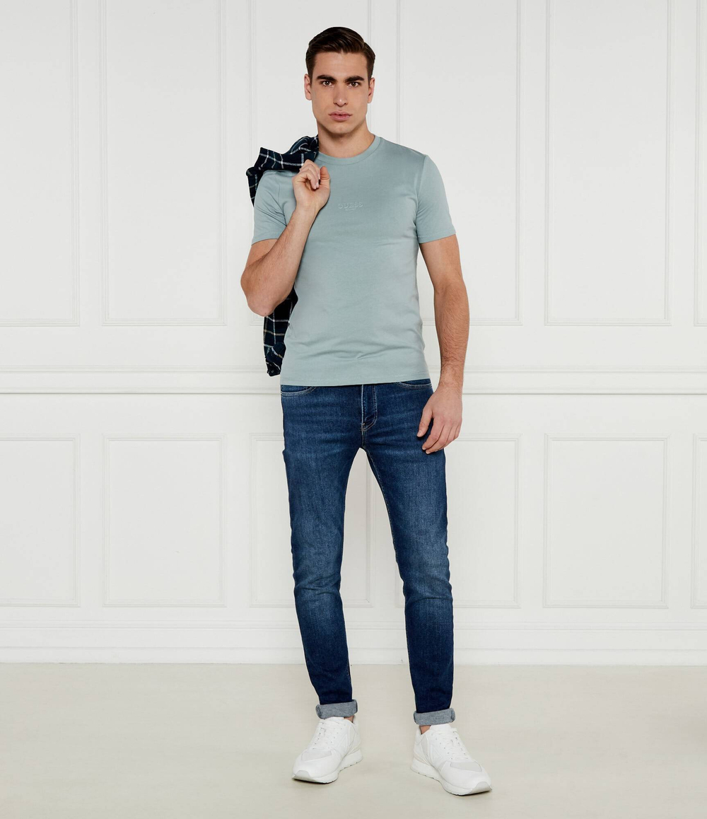 Футболка GUESS - голубой(M2YI72 I3Z14)