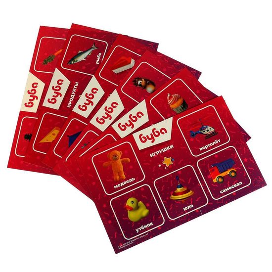 Азбука и счёт. Буба. IQ-подарочный набор 6 в 1. Умные игры