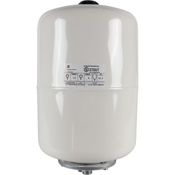 Расширительный бак Stout 18 для ГВС белый вертикальный (STW-0015-000018)