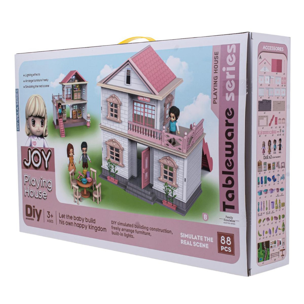 Дом для куклы, коробка KB66-14