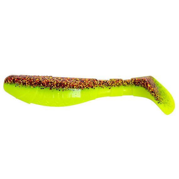 Виброхвост несъедоб. Chubby 3,55&#39;/9 см Golden Lime 20шт. (HS-4-048-N-20) Helios
