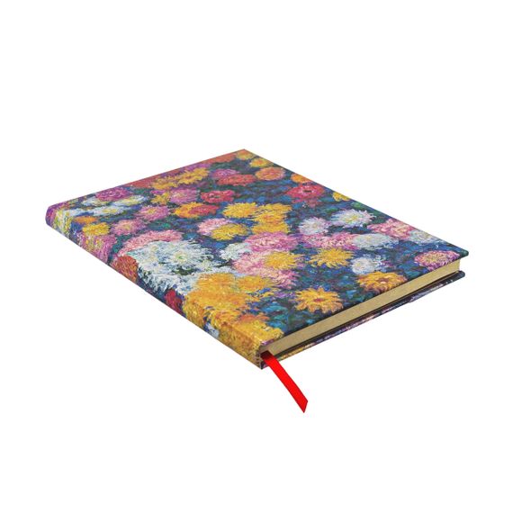 Bloknot \ Блокнот \ Notebook Paperblanks  Monet's Chrysanthemums/ Monet's Chrysanthemums Midi I Lined