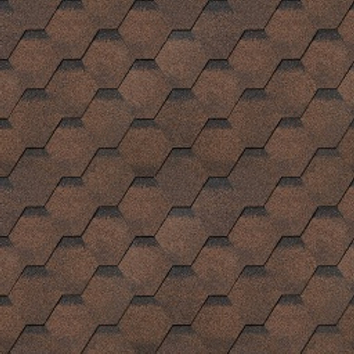 Технониколь Мягкая кровля Коллекция «Соната» Коричневый