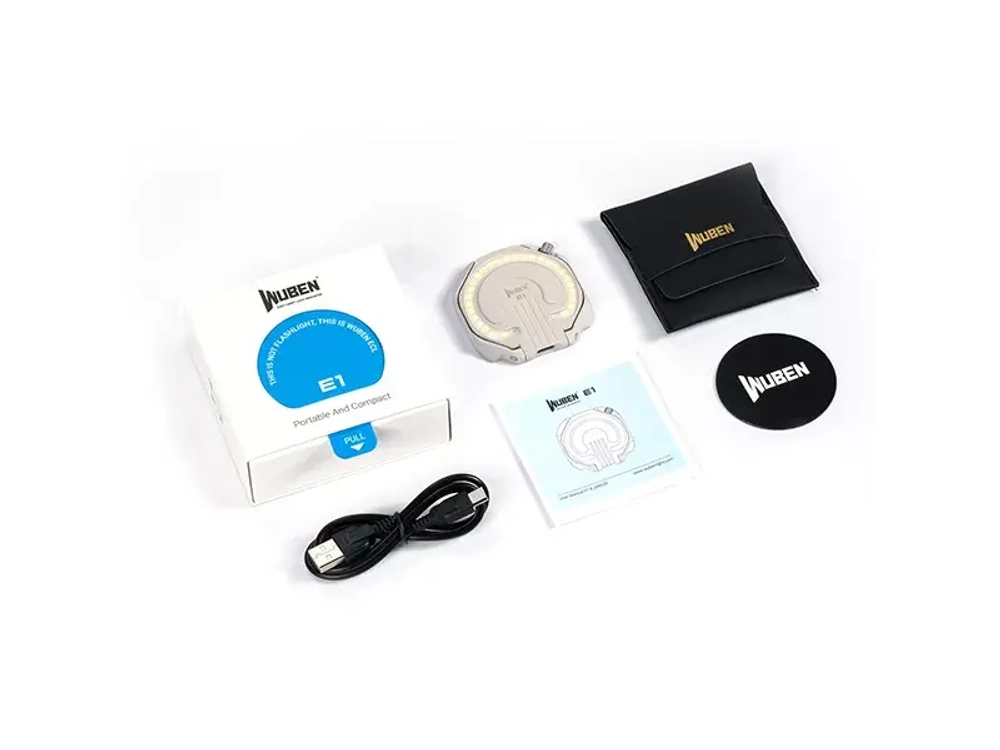 Фонарь для смартфона Wuben E1 White