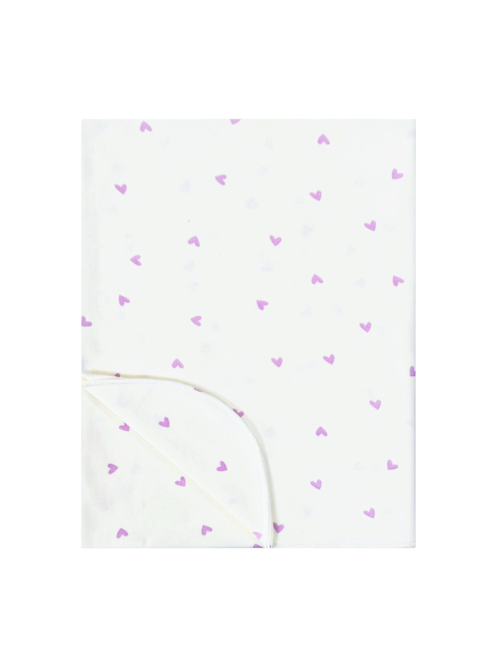 Пеленка Сердечки lavender