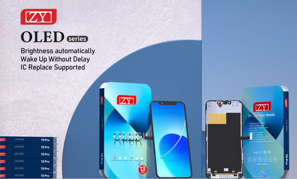 Дисплей iPhone 15 Pro Max Hard OLED ZY incell