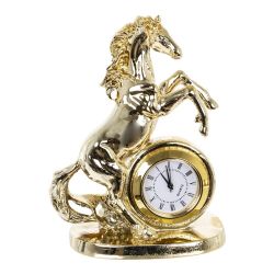 GAEM Фигурка декоративная "Лошадь" с часами (LR41x1), L9 W5 H12 см