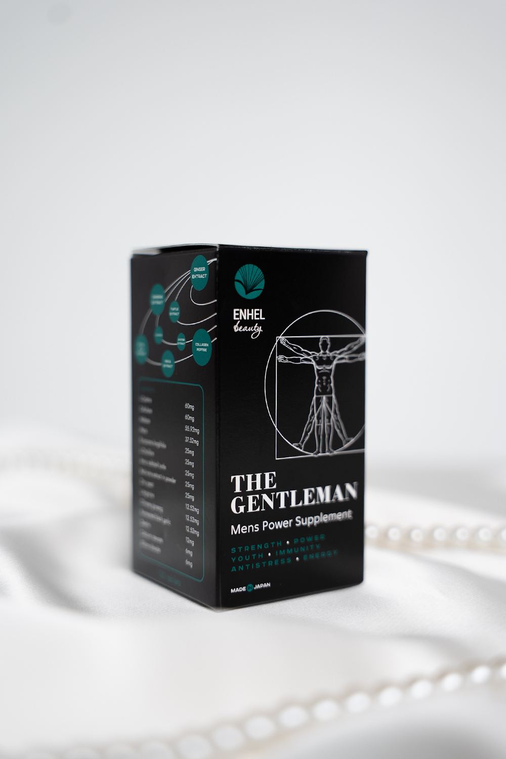 Витаминный комплекс для мужчин в таблетках “The Gentleman”. Сила, энергия, мужское здоровье и долголетие от японских учёных