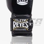 Боксёрские перчатки Cleto Reyes CE6 чёрно-серебрянные