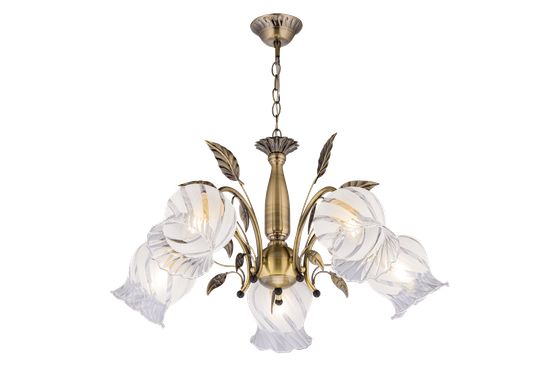 06547/5 BRONZE (1) Люстра (RL)