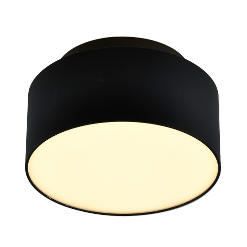 Светильник накладной светодиодный, черный, Накладные светильники, LED, 12+5