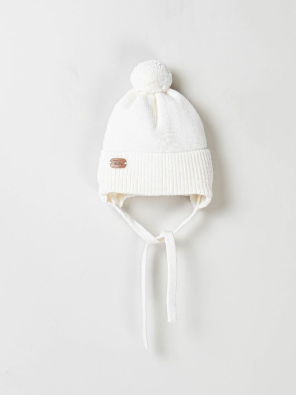 Шапка зимняя из смесовой шерсти 