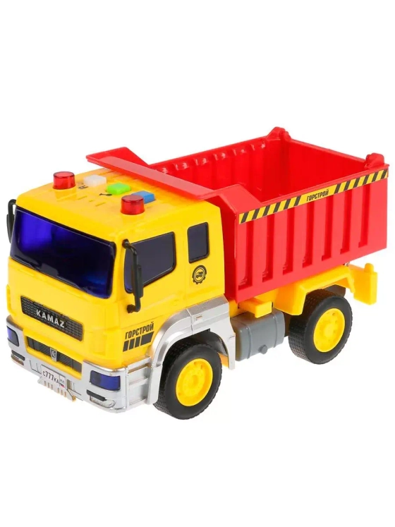 Игрушечный транспорт Камаз Самосвал звук свет 17 см