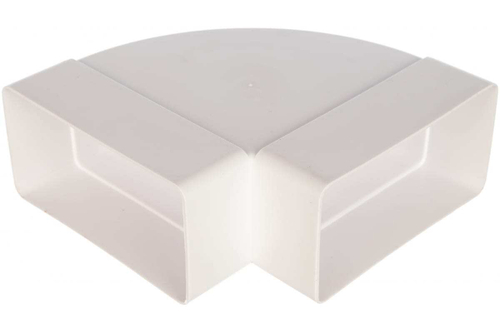 Колено горизонтальное ПВХ 90 60*204 (620КГП)