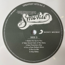 Винтажная виниловая пластинка LP Smokie Greatest Hits Vol.1 and Vol.2 (Germany 2016) (Белый Винил) Stumblin' In