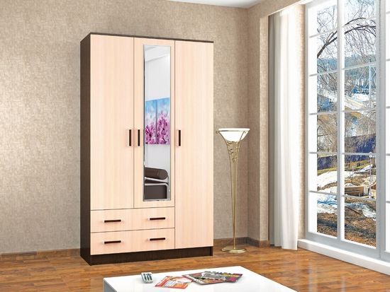 Шкаф ЛАГУНА-012 с зеркалом