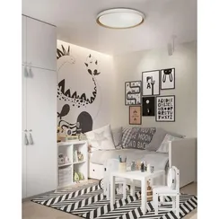 7645/EL COLOR SN 158 Светильник пластик/белый/оранжевый LED 70Вт 3000-6000К D520 IP43 пульт ДУ KISIL